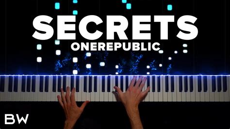 Onerepublic Secrets Piano Cover By Brennan Wieland Youtube