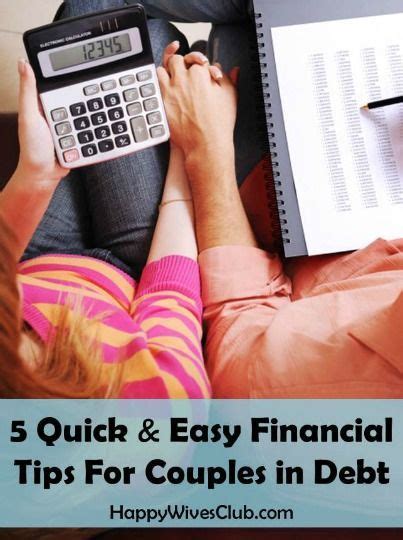 Must Read Quick And Easy Financial Tips For Couples In Debt Diy