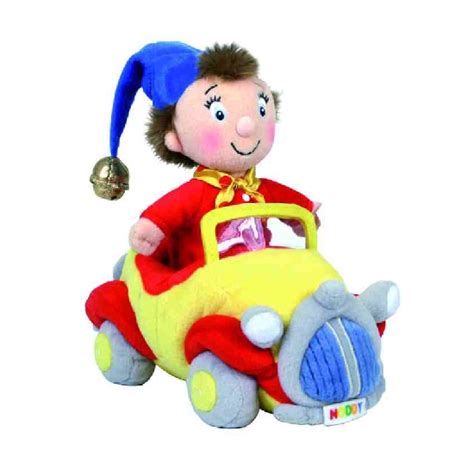 Noddy With Car Soft Toy Plush Doll 24cm 10 Ebay