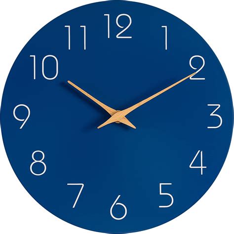 Wall Clock 14 Inch Mosewa Silent Non Ticking Wall Clocks