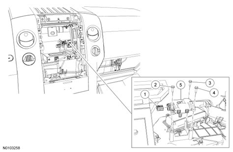 Qanda Ford F150 Blend Door Actuator Locations And Hvac Diagrams