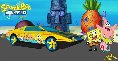Spongebob Squarepants Theme Car Wallpaper By Markharriert99 On Deviantart