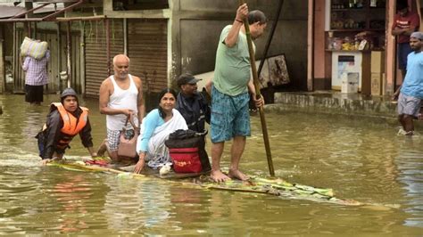 Flood Situation Remains Grim In Assam More Areas In Guwahati Inundated