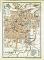 Stadtplan Liegnitz 1935