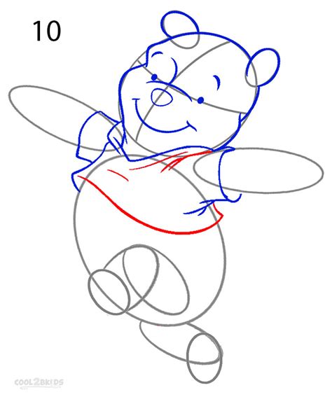 Easy step by step drawing tutorial for kids | see more about drawing tutorials, step by step and winnie the pooh. How to Draw Winnie the Pooh (Step by Step Pictures) | Cool2bKids