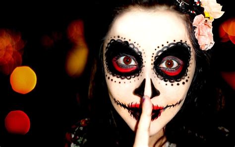 Easy Sugar Skull Makeup Tutorial For Halloween2015 · How To Create A Mask Face Makeup Look