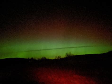 Northern Lights Shine Across North Dakota Skies