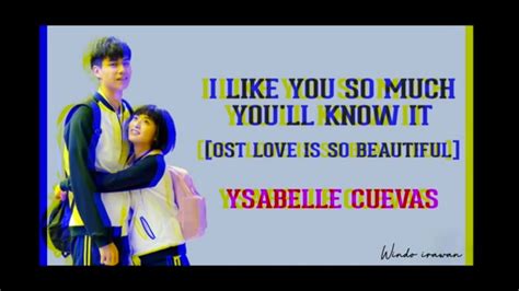 A Love So Beautiful Ost Audio Version Ysabelle Cuevas Official