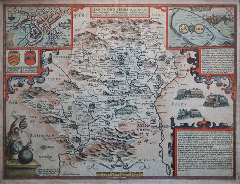 Maps Perhaps Antique Maps Prints And Engravings Hartfordshire