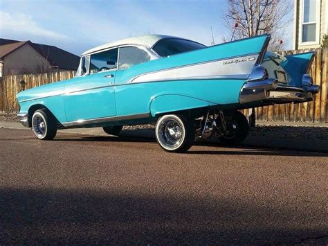 5seven😎lifted Hydraulic Cars 57 Chevy Bel Air Chevrolet Bel Air