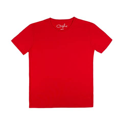 Red Short Sleeve Plain T Shirt We R Couples