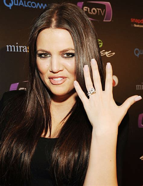 Khloe Kardashian Famous Engagement Rings Engagement News Engagement