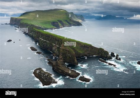 Mykines Faroe Islands Stock Photo Alamy
