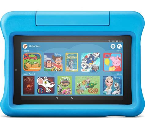 Amazon's choice for kids android tablet. AMAZON Fire 7" Kids Edition Tablet (2019) - 16 GB, Blue ...
