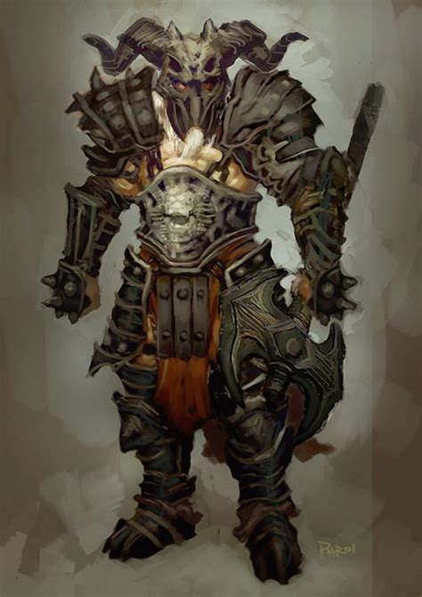 Barbarian Heavy Art Diablo Iii Art Gallery