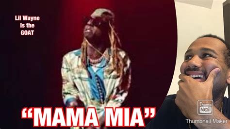 lil wayne mama mia music video reaction youtube