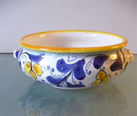 Vintage Made In Italy Serving Bowl Haute Juice