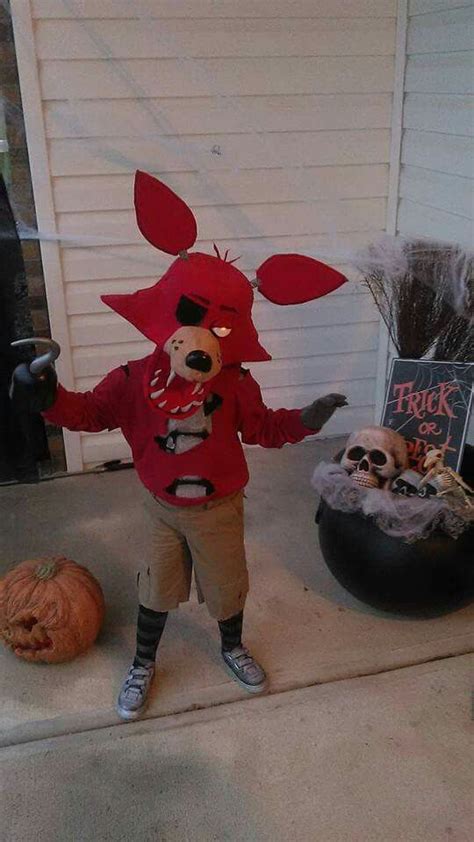 Homemade Five Nights At Freddy S Foxy Costume Halloween Cosplay Diy