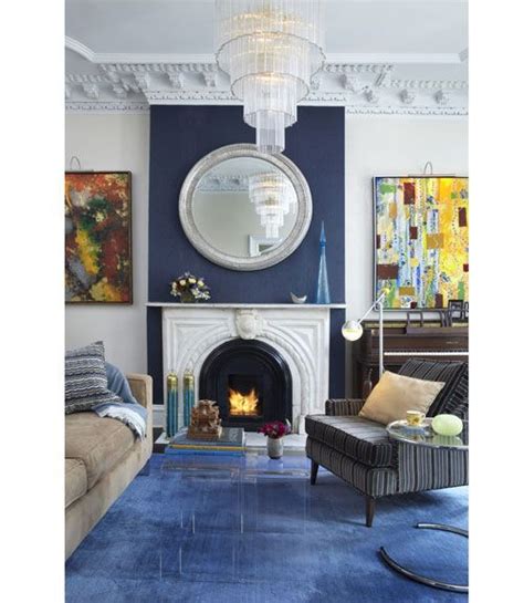 Beautiful Blue Rooms Blue Living Room Trendy Living Rooms Living
