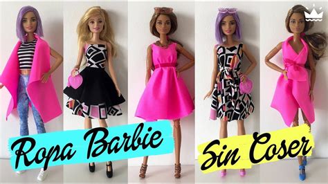 descubrir 100 imagen como hacer ropa para barbie paso a paso en casa viaterra mx