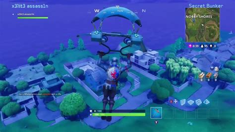 Fortnite How To Find The Secret Bunker Where Is It Youtube