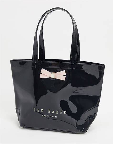 Ted Baker Bow Detail Small Icon Bag In Black Asos