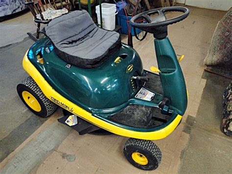 Sold At Auction Yard Man Yard Bug Riding Mower By Mtd