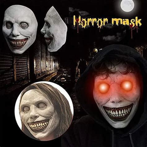 Halloween Smiling Creepy Mask Demons Horror Face Masks The Evil Cosplay