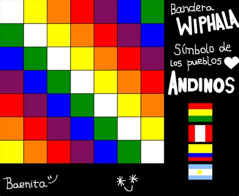 Bandeira Wiphala Desenho De Baenita Gartic