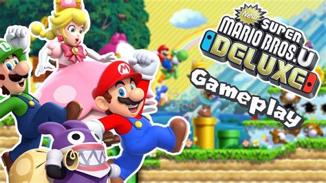 Nintendo Switch Gameplay New Super Mario Bros U Deluxe