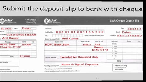 Hdfc (housing development financial corporation) bank limited is an indian banking and financial services company headquartered in mumbai, maharashtra. Hdfc Bank Deposit Slip / Credility Mobile App Based Loan ...