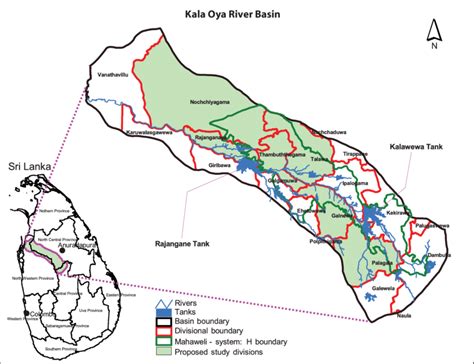 The Kala Oya Basin Sri Lanka Download Scientific Diagram