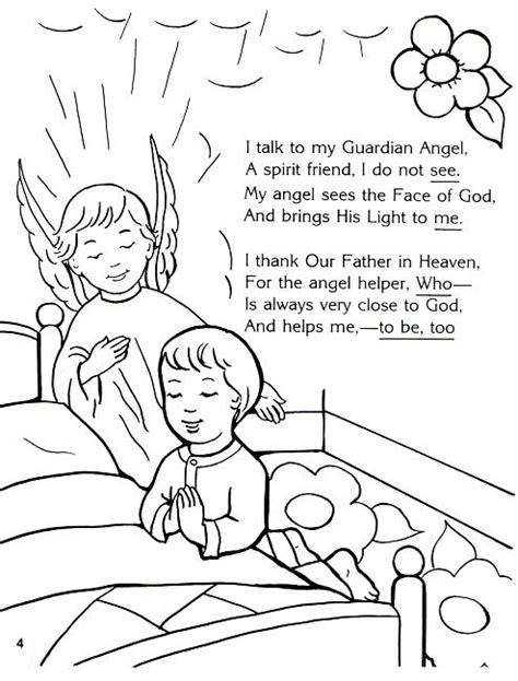 Free download 39 best quality free guardian angel coloring pages at getdrawings. Guardian Angel coloring page | Sunday school coloring pages, Angel coloring pages, Catholic ...