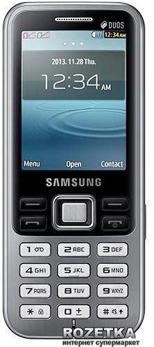 Мобільний телефон Samsung C3322i Duos Midnight Black фото відгуки