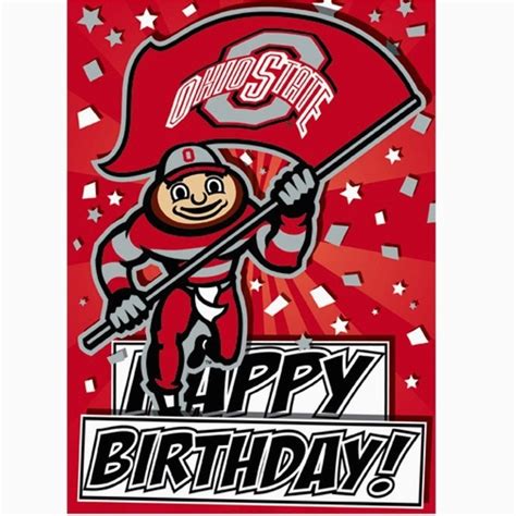 Ohio State Birthday Card Birthdaybuzz