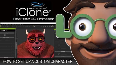 Import A Custom Character Model Into Iclone 7 And Setup Motion Live
