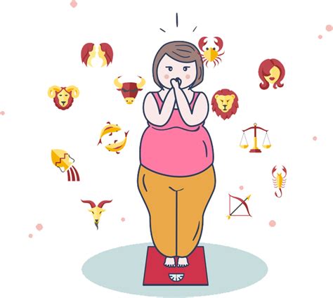 Astrology Remedies For Weight Loss Girl Obesity Cartoon Png Clipart