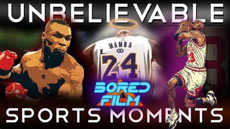 Unbelievable Sports Moments (Knockouts, Comebacks, and Jaw Dropping
