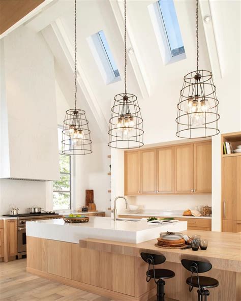 Vaulted Ceiling Kitchen Lighting Kitchen Info