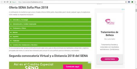 Consola Imperativo Capataz Sena Virtual Sofia Plus Inicio Sesion Estar