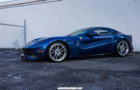 Blue Ferrari F12 Goes Through Stylish Transformation With Aftermarket