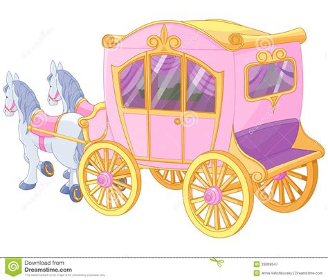 Princess Carriage Clipart Posted By Christopher Cunningham