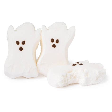 Peeps Marshmallow Halloween Candy Packs Ghosts 12 Piece Case Candy