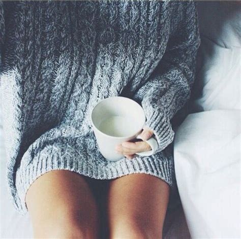 Women Without Pants In Giant Sweaters Oversized Warm Sweater Just