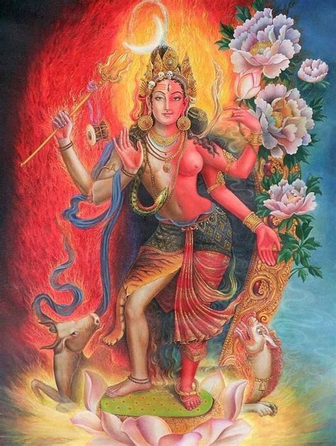 Hindu God Shiva And Shakti Galandrina