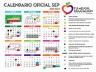 Calendario Oficial ciclo escolar 2021-2022Tu Mejor Educación