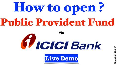 How To Open Ppf Account In Icici Bank Online Open Ppf Account Online