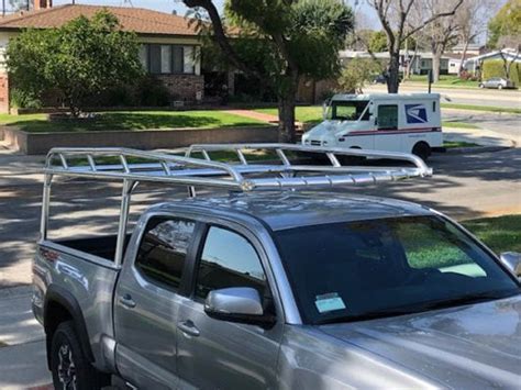 Aluminum Ladder Rack For Tacoma Pickup Truck Ryder Racks