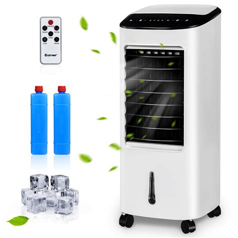 Heating Cooling And Air Quality 3 Modes Cooling Fan Humidifier With 8l Water Tank Remote Control