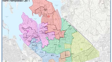 North Hempstead Board Oks New District Map For Town On 4 3 Party Line